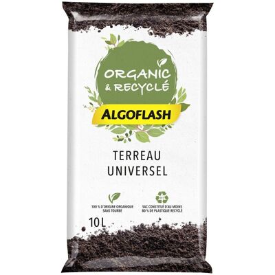 Algoflash Universal-blumenerde, 10 Liter Algoflash Algoflash Universal-blumenerde, 10 Liter Algoflash