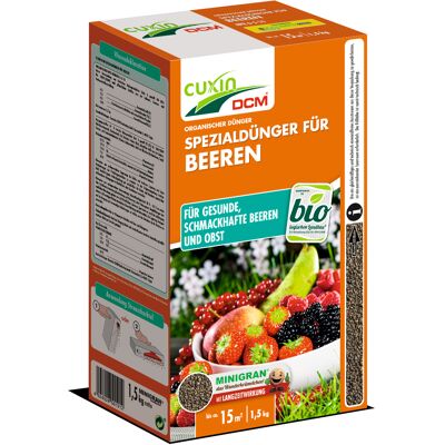 Dcm Spezialdünger Für Beeren & Obstbäume 1,5kg - Cuxin Dcm Spezialdünger Für Beeren & Obstbäume 1,5kg - Cuxin