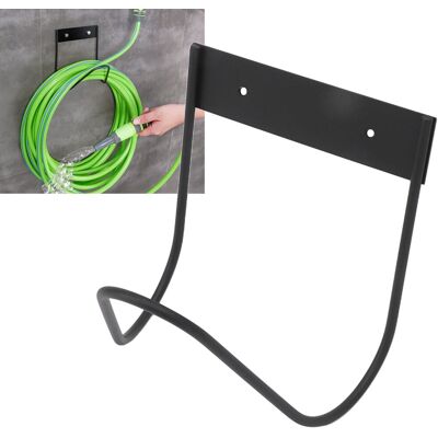 JUTE Gartenschlauchhalter, Kleiner Edelstahl-wandhaken Für Gartenschläuche, Gartenschlauch-aufbewahrungsgestell, Schwarz. JUTE Gartenschlauchhalter, Kleiner Edelstahl-wandhaken Für Gartenschläuche, Gartenschlauch-aufbewahrungsgestell, Schwarz.