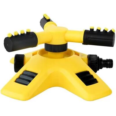 SANS MARQUE 360° Drehbarer Rasensprenger, Verbindbar, Gelb, 2er-set, Für Garten Und Rasen SANS MARQUE 360° Drehbarer Rasensprenger, Verbindbar, Gelb, 2er-set, Für Garten Und Rasen