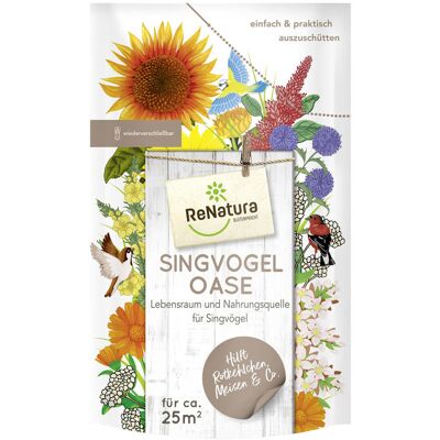 PFLANZEN KÖLLE Renatura Singvogeloase 0,275 Kg Blumensamen Nahrungsquelle Und Lebensraum PFLANZEN KÖLLE Renatura Singvogeloase 0,275 Kg Blumensamen Nahrungsquelle Und Lebensraum
