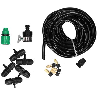 HEAT 5er-set Automatische Bewässerungsregner 8/11 Mit 5 M Gartenschlauch, Tropfbewässerungsset Für Rasen Und Gemüsegarten HEAT 5er-set Automatische Bewässerungsregner 8/11 Mit 5 M Gartenschlauch, Tropfbewässerungsset Für Rasen Und Gemüsegarten
