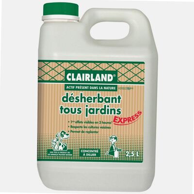 CLAIRLAND Unkrautvernichter Alle Gärten - Algoflash 2,5 L CLAIRLAND Unkrautvernichter Alle Gärten - Algoflash 2,5 L