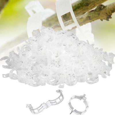 OEM Pflanzenclips Zur Unterstützung Von Gartenpflanzen Pflanzenstützclips Sichere Kunststoffclips Für Pflanzen Tomatenbinder Für Gemüse Tomaten 300 Weiß OEM Pflanzenclips Zur Unterstützung Von Gartenpflanzen Pflanzenstützclips Sichere Kunststoffclips Für Pflanzen Tomatenbinder Für Gemüse Tomaten 300 Weiß