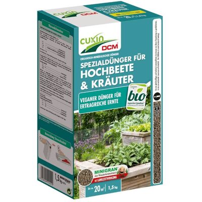 Cuxin - Hochbeetdünger Kräuterdünger 1,5 Kg Gemüsedünger Beetdünger Obstdünger Cuxin - Hochbeetdünger Kräuterdünger 1,5 Kg Gemüsedünger Beetdünger Obstdünger