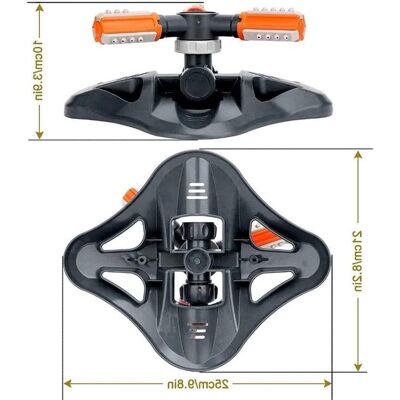 OEM Automatischer Rotationsregner Für Den Garten, 360° Drehbarer Regner Für Rasen, Pflanzen Und Blumen, Ideal Für Gartenpflege Und Bewässerung OEM Automatischer Rotationsregner Für Den Garten, 360° Drehbarer Regner Für Rasen, Pflanzen Und Blumen, Ideal Für Gartenpflege Und Bewässerung