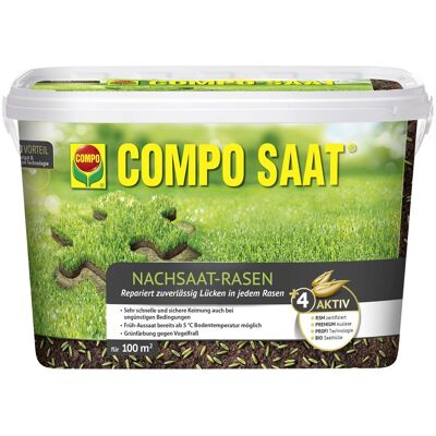Compo Saat Nachsaat-rasen 100 Qm, 2 Kg Compo Saat Nachsaat-rasen 100 Qm, 2 Kg