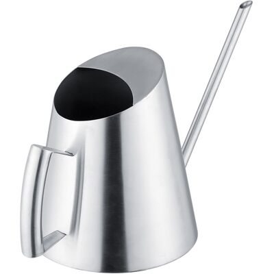HEAT Gießkanne Aus Gebürstetem Edelstahl (1500 Ml) Für Garten-, Zimmer- Und Gartenpflanzen, Präzise Bewässerung HEAT Gießkanne Aus Gebürstetem Edelstahl (1500 Ml) Für Garten-, Zimmer- Und Gartenpflanzen, Präzise Bewässerung