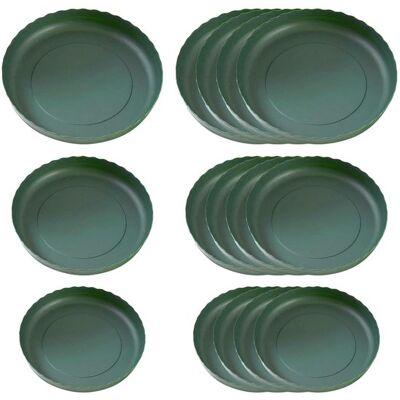 OEM Dailygoody Untersetzer Für Pflanzen 15er-set Bewässerung Für Pflanzen Grüne Farbe Oberflächenschutz Ideal Für Gewächshäuser Geeignet Für OEM Dailygoody Untersetzer Für Pflanzen 15er-set Bewässerung Für Pflanzen Grüne Farbe Oberflächenschutz Ideal Für Gewächshäuser Geeignet Für