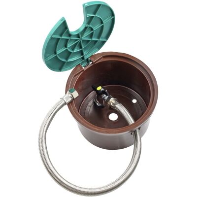 COLORTAP Sumpf Mit Absperrventil Für Boden- Und Unterirdische Aquapoint-brunnen COLORTAP Sumpf Mit Absperrventil Für Boden- Und Unterirdische Aquapoint-brunnen