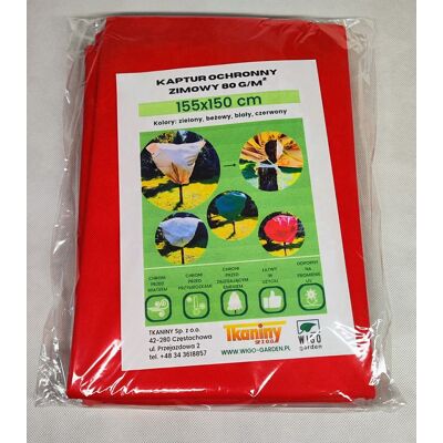 OEM Winterschutzhaube Agro-sack Rot 155x150cm 5 Stück OEM Winterschutzhaube Agro-sack Rot 155x150cm 5 Stück
