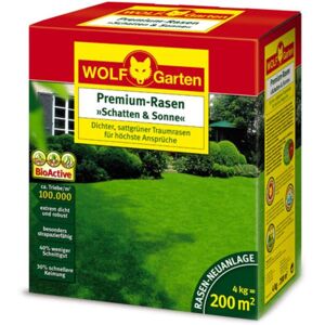 Wolf-garten - Rasensamen Supra lp 200 Schatten & Sonne 4kg