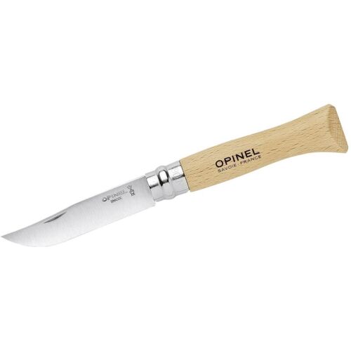 Messer Nr. 6 inox Klinge mit Sicherheitsring - 123060 - Opinel