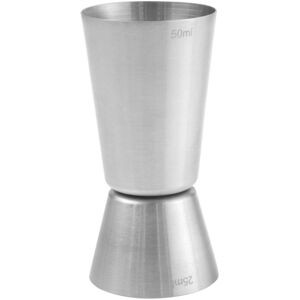 Doppelseitiger Barkeeper-spirituosenmessbecher Aus Stahl, 25/50 Ml - Hendi 596722 Doppelseitiger Barkeeper-spirituosenmessbecher Aus Stahl, 25/50 Ml - Hendi 596722