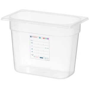 Hendi - Gastronorm-behälter 1/4, Gn 1/4, 2,8l, Transparent, 265x162x(h)100mm Hendi - Gastronorm-behälter 1/4, Gn 1/4, 2,8l, Transparent, 265x162x(h)100mm