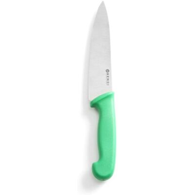 HENDI Grüner Kochmesser - 18cm Edelstahlklinge HENDI Grüner Kochmesser - 18cm Edelstahlklinge