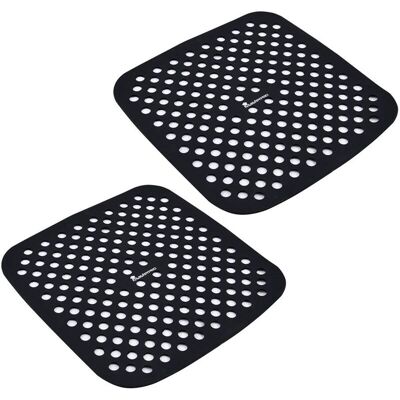 MASTERPRO Masterpro - Masterpro Foodies Collection - Set De 2 Backmatten De Silikon-backmatten 19x19 Cm - Gleichmäßige Wärmeverteilung - 100% Antihaft Und Widerstandsfähig - Leicht Zu Reinigen De MASTERPRO Masterpro - Masterpro Foodies Collection - Set De 2 Backmatten De Silikon-backmatten 19x19 Cm - Gleichmäßige Wärmeverteilung - 100% Antihaft Und Widerstandsfähig - Leicht Zu Reinigen De