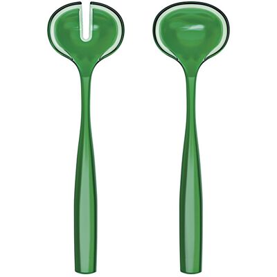 Guzzini Dolcevita Bio-Kunststoff Salatbesteck - Grün - 28cm Guzzini Dolcevita Bio-Kunststoff Salatbesteck - Grün - 28cm