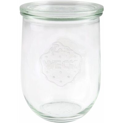 WECK - Tulpen 1L - Glass Jar - Einkochen Jar WECK - Tulpen 1L - Glass Jar - Einkochen Jar