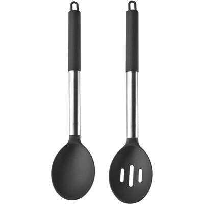 OEM Küchenhelfer-set Aus Silikon, 2/4/6/8-teilig, Edelstahllöffel, Spaghetti-hebel, Umweltfreundliches Haushaltswerkzeug OEM Küchenhelfer-set Aus Silikon, 2/4/6/8-teilig, Edelstahllöffel, Spaghetti-hebel, Umweltfreundliches Haushaltswerkzeug