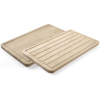Hendi - 505403 - Buche - Beidseitig nutzbar - Schneidebrett Hendi - 505403 - Buche - Beidseitig nutzbar - Schneidebrett