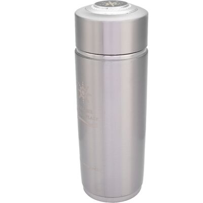 HEAT Tragbare, Ionisierende, Alkalische Edelstahl-isolierflasche, Nano-bioenergie-balance-becher, 500-ml-silber-wasserflasche HEAT Tragbare, Ionisierende, Alkalische Edelstahl-isolierflasche, Nano-bioenergie-balance-becher, 500-ml-silber-wasserflasche