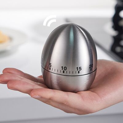 JUTE Mechanischer Timer In Eiform, Kreativer Mechanischer Küchentimer, Timer In Eiform, 60-minuten-timer Für Schüler, Erinnerungshilfe Zum Backen Und Kochen. JUTE Mechanischer Timer In Eiform, Kreativer Mechanischer Küchentimer, Timer In Eiform, 60-minuten-timer Für Schüler, Erinnerungshilfe Zum Backen Und Kochen.
