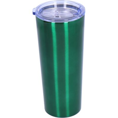 HEAT Grüne, 22-oz-edelstahl-isolierflasche, Doppelwandig Vakuumisoliert, Trinkflasche Für Reisen, Camping Und Sport, 2-lagige Isolierung. HEAT Grüne, 22-oz-edelstahl-isolierflasche, Doppelwandig Vakuumisoliert, Trinkflasche Für Reisen, Camping Und Sport, 2-lagige Isolierung.