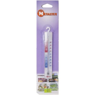 METALTEX - Tiefkühlthermometer - 15,5 cm - Weiß - Thermometer METALTEX - Tiefkühlthermometer - 15,5 cm - Weiß - Thermometer