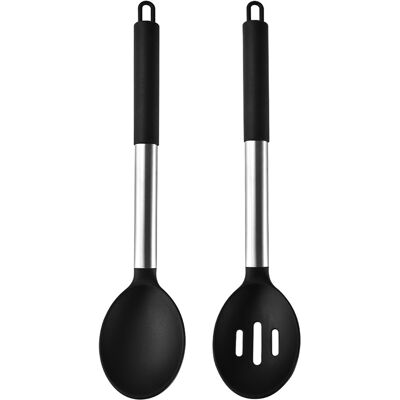 OEM Küchenhelfer-set Aus Silikon, 2/4/6/8-teilig, Edelstahllöffel, Spaghetti-hebel, Umweltfreundliches Haushaltswerkzeug OEM Küchenhelfer-set Aus Silikon, 2/4/6/8-teilig, Edelstahllöffel, Spaghetti-hebel, Umweltfreundliches Haushaltswerkzeug