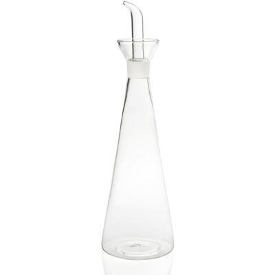 WADIGA Glasölflasche Ø8x28,5cm 500ml Ms64322 Andrea House WADIGA Glasölflasche Ø8x28,5cm 500ml Ms64322 Andrea House