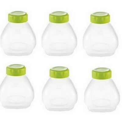 Seb - Set Mit 6 Kleinen Flaschen Für Joghurt-hersteller-delikatessen Und Multi-delikatessen Xf102000 Seb - Set Mit 6 Kleinen Flaschen Für Joghurt-hersteller-delikatessen Und Multi-delikatessen Xf102000