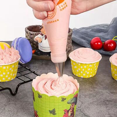 JUTE Dicke Einweg-spritzbeutel In Den Größen Groß, Mittel Und Klein Zum Dekorieren Von Kuchen Und Babynahrung, Spritzbeutel Für Butter Und Andere Dekorationsartikel. JUTE Dicke Einweg-spritzbeutel In Den Größen Groß, Mittel Und Klein Zum Dekorieren Von Kuchen Und Babynahrung, Spritzbeutel Für Butter Und Andere Dekorationsartikel.