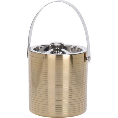 EH Excellent Houseware - Double Wall Ice Bucket - Stainless Steel - Ø15 cm - Ice bucket EH Excellent Houseware - Double Wall Ice Bucket - Stainless Steel - Ø15 cm - Ice bucket