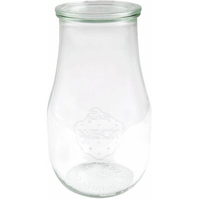 Weck 2700 ml Glasbehälter - Hitzebeständig, Vakuumdichtung, Vielseitig Weck 2700 ml Glasbehälter - Hitzebeständig, Vakuumdichtung, Vielseitig