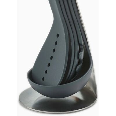 JOSEPH & JOSEPH Nest™ Edelstahl-utensilienset, Joseph Joseph, Set De Küchenutensilien De, 5-teilig, Kompaktes Design, Hitzebeständig, Edelstahl, Farbe Grau JOSEPH & JOSEPH Nest™ Edelstahl-utensilienset, Joseph Joseph, Set De Küchenutensilien De, 5-teilig, Kompaktes Design, Hitzebeständig, Edelstahl, Farbe Grau