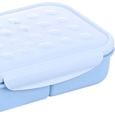 JUTE Neue Antibakterielle Lunchbox/bento-box Mit Trennwänden, Um Eine Vermischung Der Aromen Zu Verhindern, Inklusive Löffel Zur Einfachen Aufbewahrung. JUTE Neue Antibakterielle Lunchbox/bento-box Mit Trennwänden, Um Eine Vermischung Der Aromen Zu Verhindern, Inklusive Löffel Zur Einfachen Aufbewahrung.