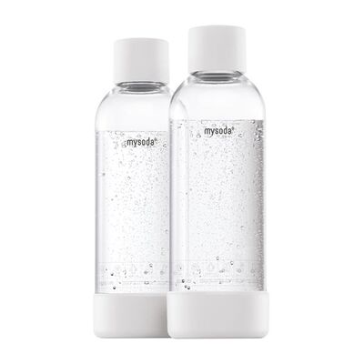 MySoda 1L Umweltfreundliche PET-Flaschen - Pack von 2 MySoda 1L Umweltfreundliche PET-Flaschen - Pack von 2