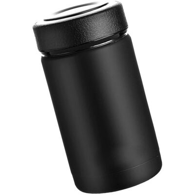 HEAT 380-ml-edelstahl-isolierflasche, Geschenkidee Für Studenten, Vakuumisolierter Reisebecher Für Outdoor-sport Und Camping, Schwarz HEAT 380-ml-edelstahl-isolierflasche, Geschenkidee Für Studenten, Vakuumisolierter Reisebecher Für Outdoor-sport Und Camping, Schwarz