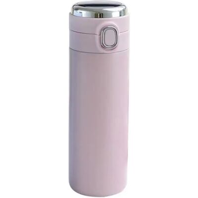 Minkurow Thermoskanne Mit Temperaturanzeige, Vakuumisolierte Wasserflasche – 420 Ml, Edelstahl, Smart Mug, Mini-reisebecher Für Kinder, Mädchen, Frauen (rosa) Minkurow Thermoskanne Mit Temperaturanzeige, Vakuumisolierte Wasserflasche – 420 Ml, Edelstahl, Smart Mug, Mini-reisebecher Für Kinder, Mädchen, Frauen (rosa)