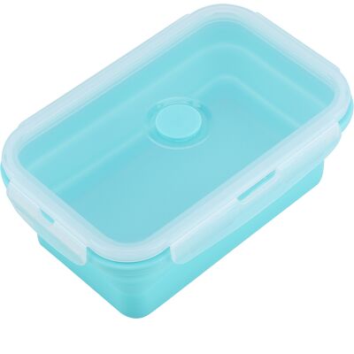 HEAT Zusammenfaltbare Silikon-lunchbox, Grün, 800 Ml, Mikrowellengeeigneter Lebensmittelbehälter, Tragbare Und Preisgünstige Lunchbox. HEAT Zusammenfaltbare Silikon-lunchbox, Grün, 800 Ml, Mikrowellengeeigneter Lebensmittelbehälter, Tragbare Und Preisgünstige Lunchbox.
