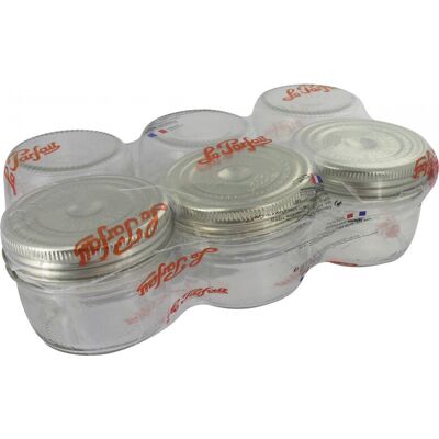 Terrine Le Parfait 350ml Lot De 6 Conservation Optimale Avec Fermeture À Étrier - Le Parfait Terrine Le Parfait 350ml Lot De 6 Conservation Optimale Avec Fermeture À Étrier - Le Parfait