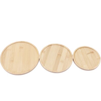 SENDERPICK 3x Holztablett Abendessen Pizza Sushi Tablett Bambus Holz Serviertablett Bambus Tee Tablett SENDERPICK 3x Holztablett Abendessen Pizza Sushi Tablett Bambus Holz Serviertablett Bambus Tee Tablett