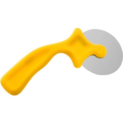 Trade Shop Stahl Pizzaschneider - 6,5cm Durchmesser - Bunt Trade Shop Stahl Pizzaschneider - 6,5cm Durchmesser - Bunt