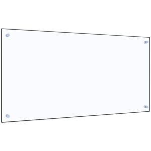 BONNEVIE Küchenrückwand Transparent 100×50 cm Hartglas vidaXL402728