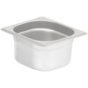 Gn Behälter 1/6, Höhe 100 mm, Edelstahl Gastronomiebehälter, Geeignet für Chafing Dishes - Mahlzeit