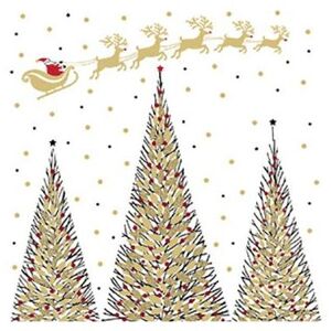 Serviette Joyeux Noel 25x25 cm - PPD