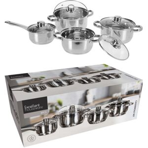 MOJAWO 8tlg Edelstahl Kochtopfset Induktion-CC3200010-Neu MOJAWO 8tlg Edelstahl Kochtopfset Induktion-CC3200010-Neu