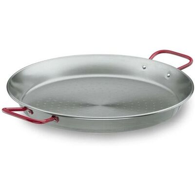 Lacor 66 cm Stahl-Paellera - 22 Portionen Lacor 66 cm Stahl-Paellera - 22 Portionen