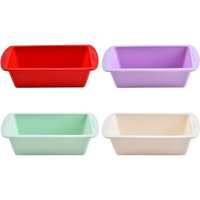 OEM Silikon-kuchenform – Backform-set – Kuchen Backen – Antihaftbeschichtung – 4-teilig – Verschiedene Farben OEM Silikon-kuchenform – Backform-set – Kuchen Backen – Antihaftbeschichtung – 4-teilig – Verschiedene Farben